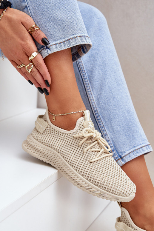 griglia Un modello convincente scarpe da ginnastica Femminile beige Harice griglia Un modello convincente scarpe da ginnastica Femminile beige Harice