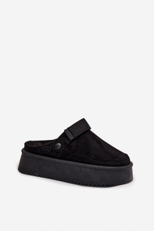 Stivali da neve Femminile con una piattaformacon chiusura adesivaem colore nero Jorielle Stivali da neve Femminile con una piattaformacon chiusura adesivaem colore nero Jorielle