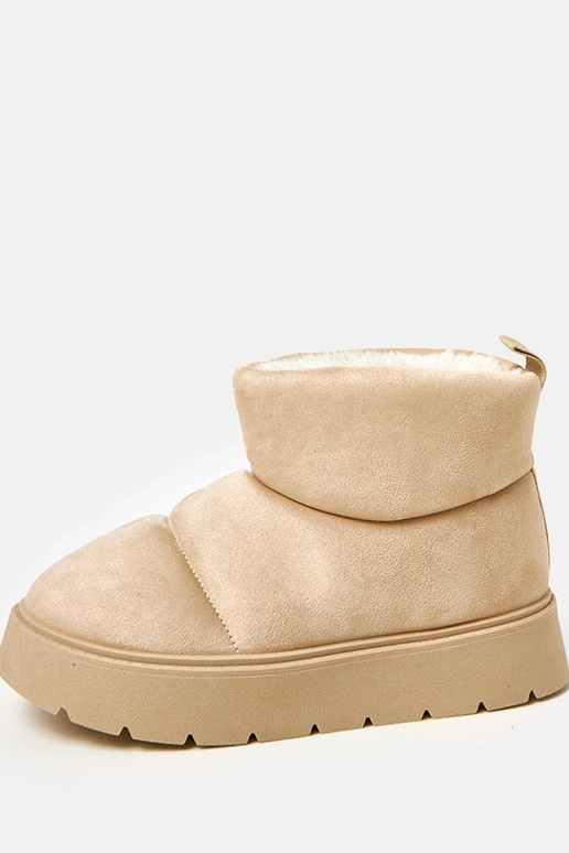 Stivali da neve beige chiaro...