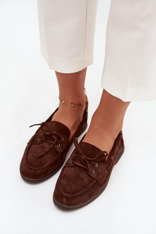 scarpe Mocassini Appartamento delle donne con dettagli eleganti CzekoladoAe Zalina