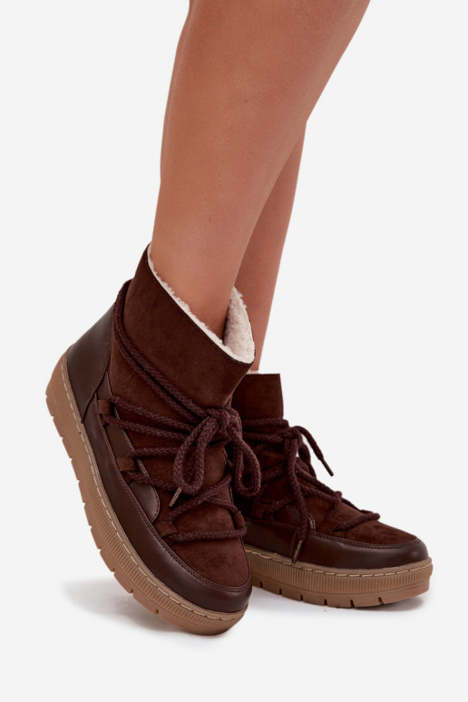 Stivali da neve Femminile con dettagli eleganti CzekoladoAe Rebekah