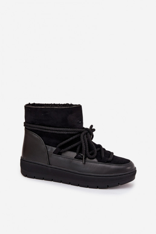 Stivali da neve Femminile con dettagli eleganti colore nero Rebekah