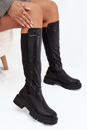 riscaldamento stivali da donna Al Castello colore nero Harlina