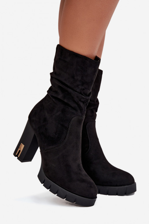 riscaldamento Stivali da donna Ze colore doratom Zamkiem I Deverszczeniem colore nero Briannae riscaldamento Stivali da donna Ze colore doratom Zamkiem I Deverszczeniem colore nero Briannae