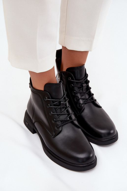 riscaldamento Pelle Stivali da donna Con tacco basso Vinceza 39953 colore nero riscaldamento Pelle Stivali da donna Con tacco basso Vinceza 39953 colore nero