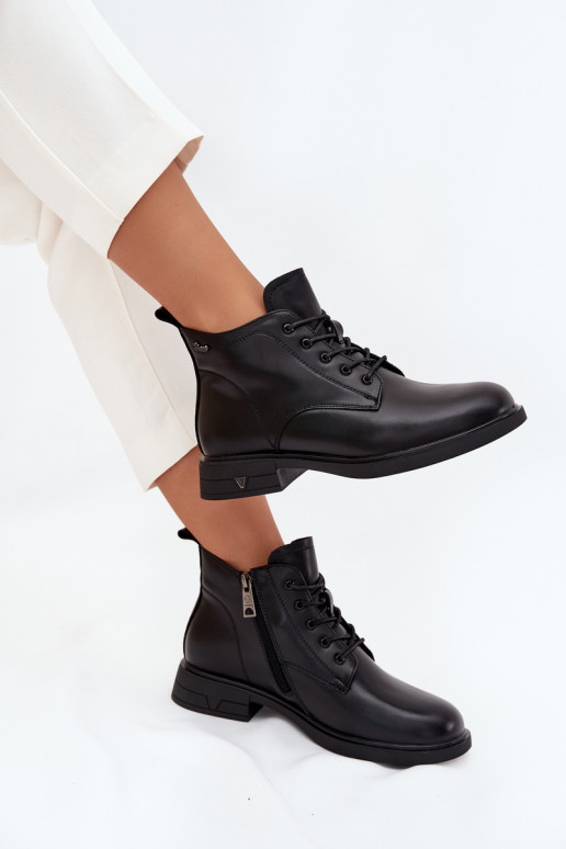 riscaldamento Pelle Stivali da donna Con tacco basso Vinceza 39953 colore nero riscaldamento Pelle Stivali da donna Con tacco basso Vinceza 39953 colore nero