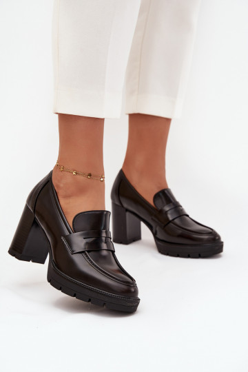 scarpe Femminile con i tacchi in ecopelle CzekoladoAe Ilyssia