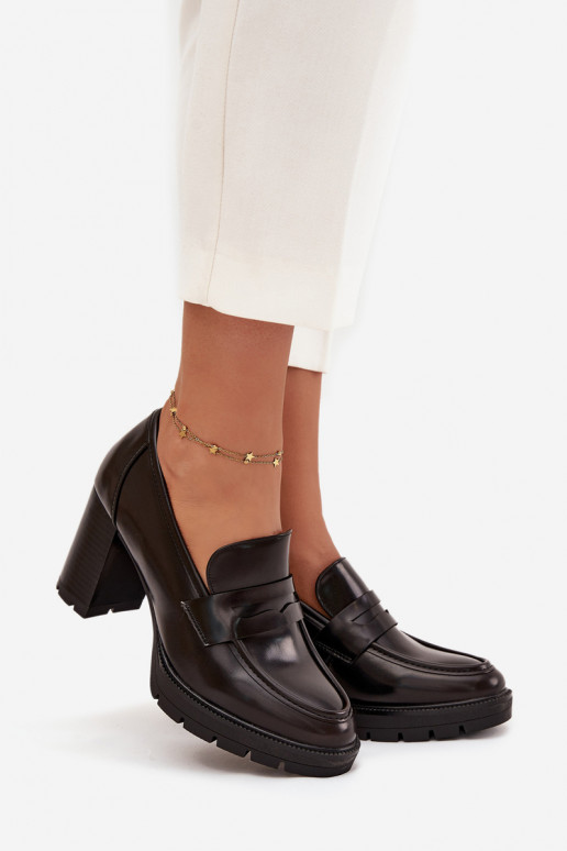 scarpe Femminile con i tacchi in ecopelle CzekoladoAe Ilyssia