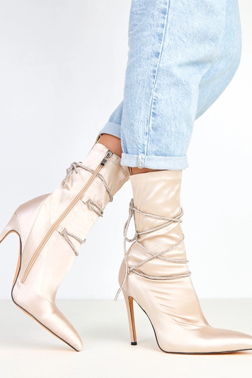 Stivaletti color champagne... 2