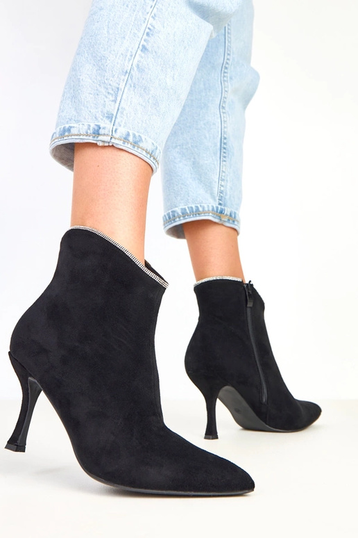 Silvia stivaletti neri da donna con... Silvia stivaletti neri da donna con...