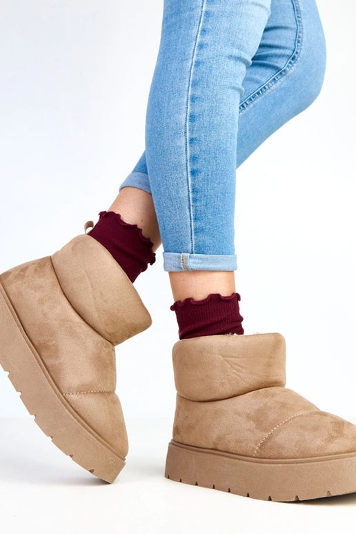 Ribeiro stivali invernali beige caldo... Ribeiro stivali invernali beige caldo...