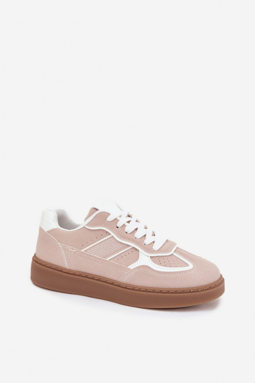 Basso Scarpe modello sneakers Femminile beige Brenelle