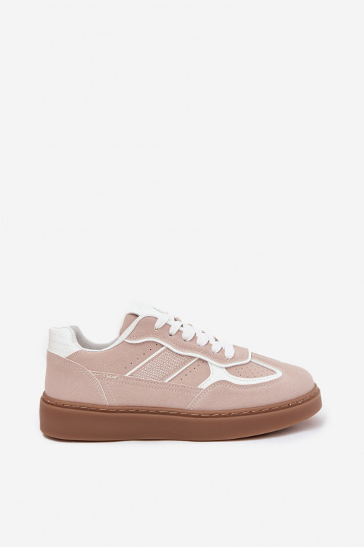 Basso Scarpe modello sneakers Femminile beige Brenelle
