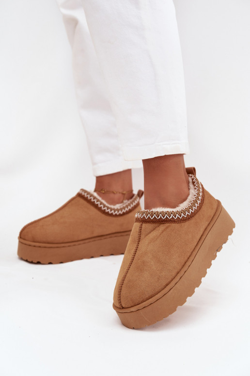 Stivali da neve Donne basseHaftem con una piattaforma colore marrone Taliah Stivali da neve Donne basseHaftem con una piattaforma colore marrone Taliah