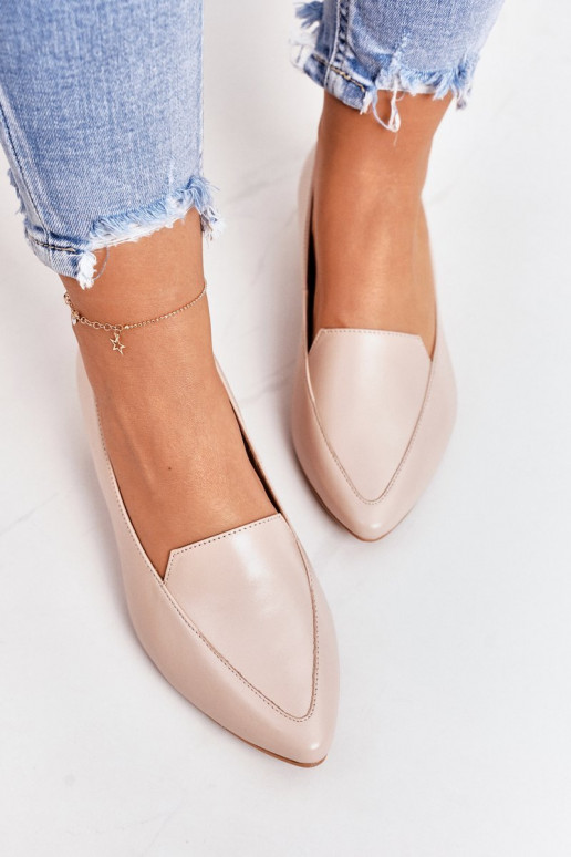 Mocassini con tacchi color oro Laura Messi 2013 beige Mocassini con tacchi color oro Laura Messi 2013 beige