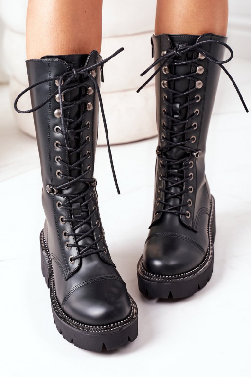 riscaldamento stivali scarpe con fiori di ciliegio Big Star II274115 colore nero riscaldamento stivali scarpe con fiori di ciliegio Big Star II274115 colore nero