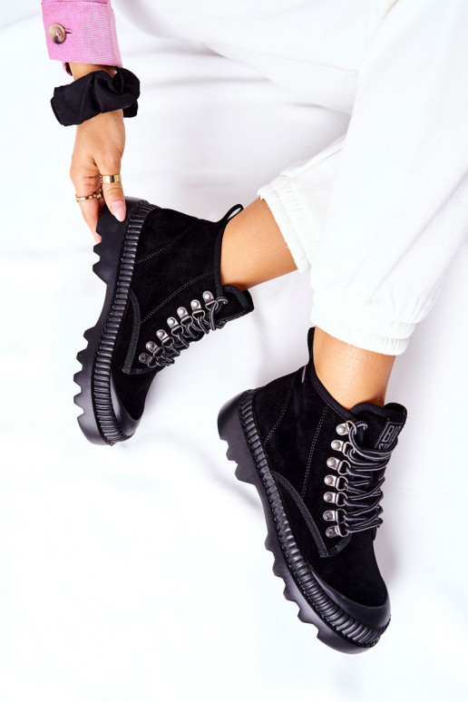 Pelle scarpe Stivali Big Star II274363 colore nero Pelle scarpe Stivali Big Star II274363 colore nero