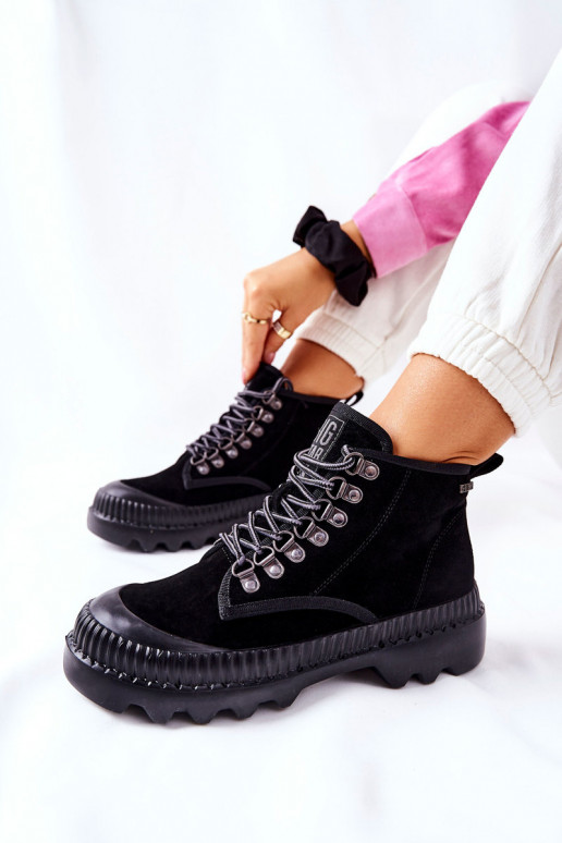 Pelle scarpe Stivali Big Star II274363 colore nero Pelle scarpe Stivali Big Star II274363 colore nero