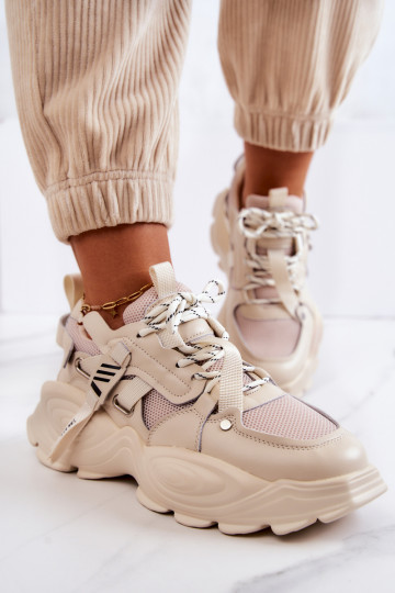 scarpe da ginnastica Scarpe modello sneakers GOE JJ2N4082 beige