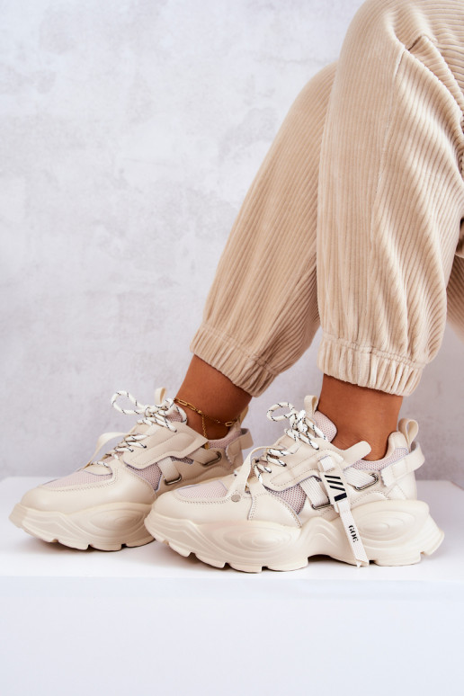 scarpe da ginnastica Scarpe modello sneakers GOE JJ2N4082 beige scarpe da ginnastica Scarpe modello sneakers GOE JJ2N4082 beige