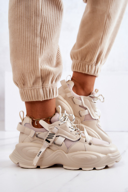 scarpe da ginnastica Scarpe modello sneakers GOE JJ2N4082 beige scarpe da ginnastica Scarpe modello sneakers GOE JJ2N4082 beige