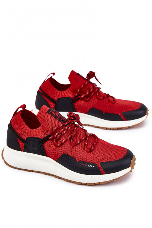 Deveschio scarpe da ginnastica Big Star KK174013 colore rosso