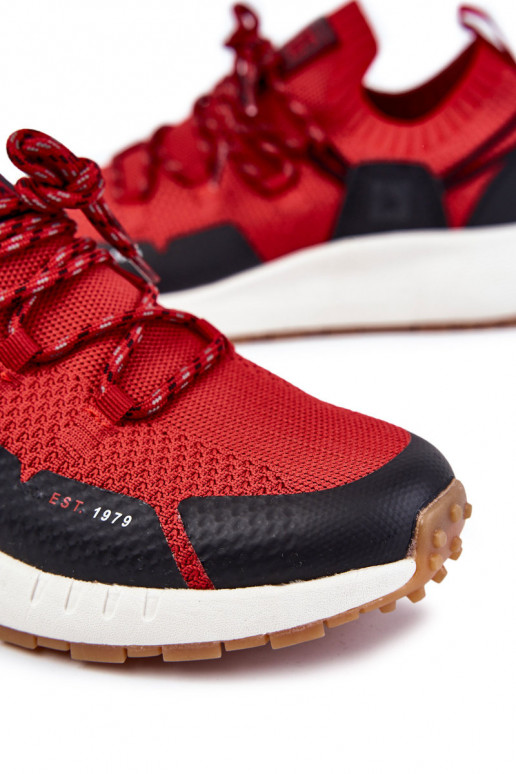 Deveschio scarpe da ginnastica Big Star KK174013 colore rosso