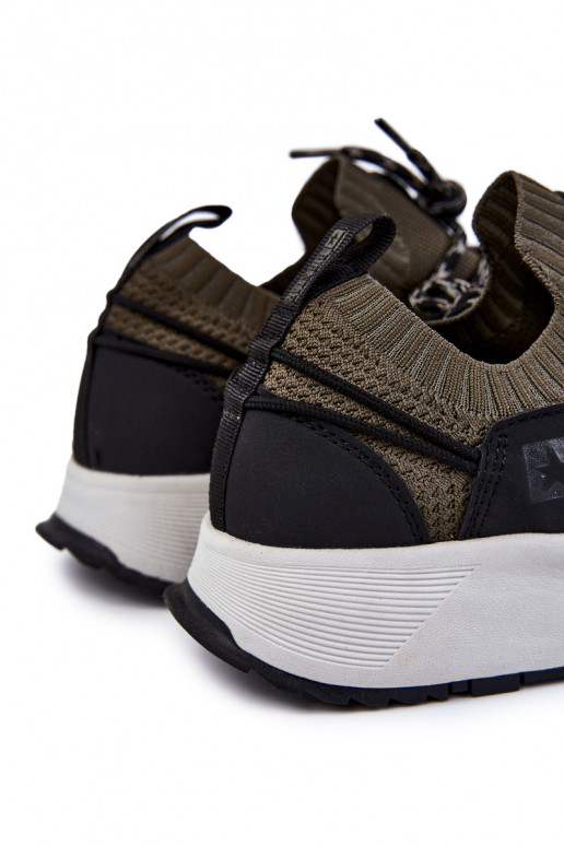 Deveschio scarpe da ginnastica Big Star KK174014 colore kaki