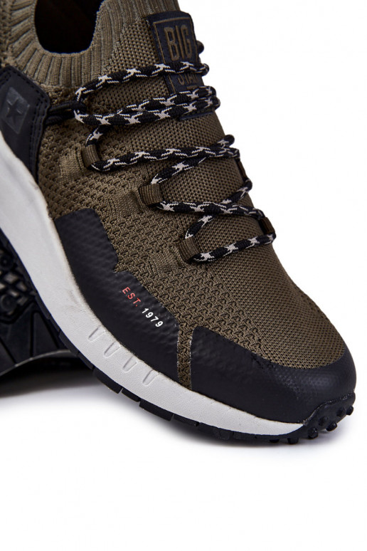 Deveschio scarpe da ginnastica Big Star KK174014 colore kaki