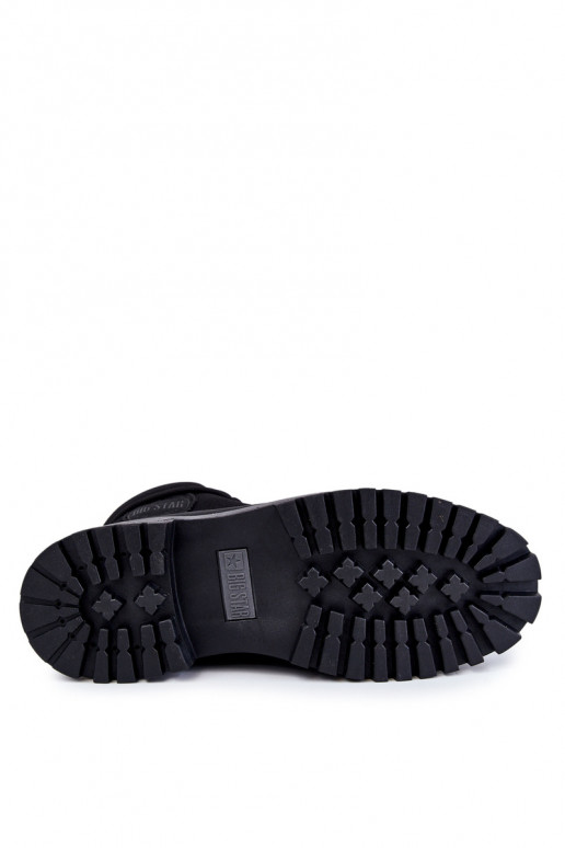 Deveschio Stivali scarpe Memory Foam Big Star KK174206 colore nero