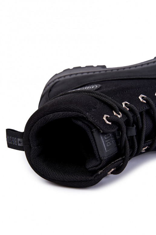 Deveschio Stivali scarpe Memory Foam Big Star KK174206 colore nero