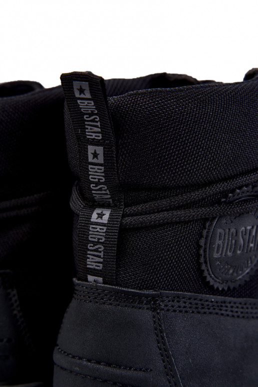 Deveschio Stivali scarpe Memory Foam Big Star KK174206 colore nero