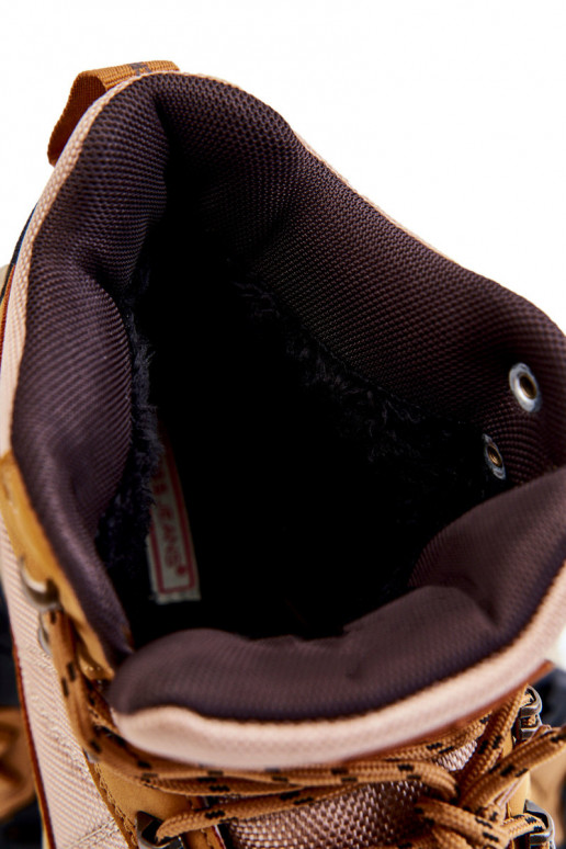 Deveschio scarponi da trekking riscaldamento Cross Jeans KK1R4020C colore marrone Deveschio scarponi da trekking riscaldamento Cross Jeans KK1R4020C colore marrone