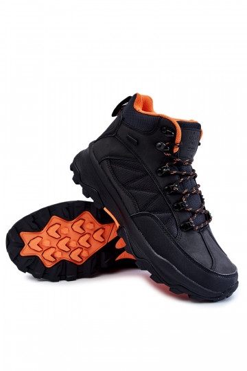 Deveschio scarponi da trekking riscaldamento Cross Jeans KK1R4018C colore nero 2