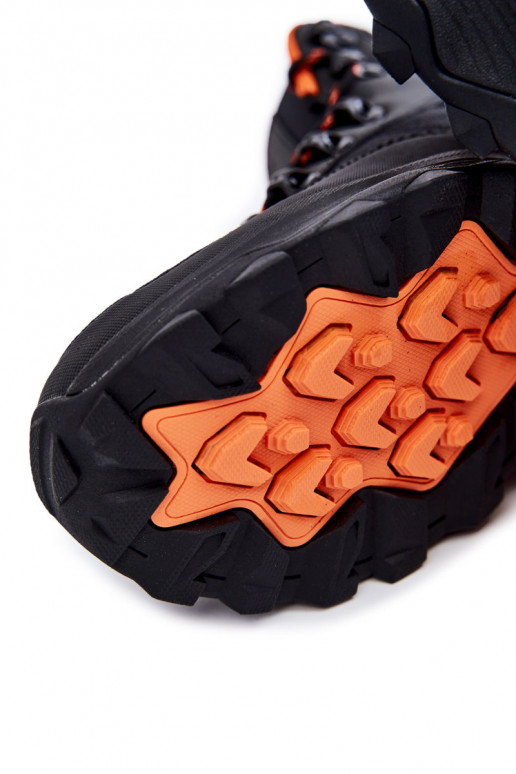 Deveschio scarponi da trekking riscaldamento Cross Jeans KK1R4018C colore nero Deveschio scarponi da trekking riscaldamento Cross Jeans KK1R4018C colore nero