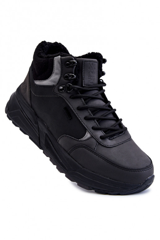 Deveschio Scarponi da trekking riscaldati Cross Jeans KK1R4031C colore nero Deveschio Scarponi da trekking riscaldati Cross Jeans KK1R4031C colore nero