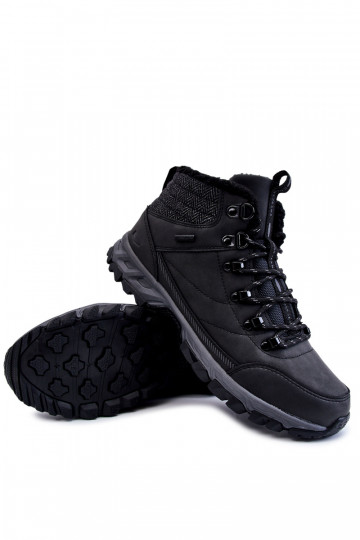 Stivaletti da trekking isolati da uomo Cross Jeans KK1R4022C neri 2