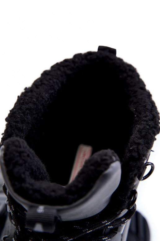 Deveschio riscaldamento Stivali scarponi da trekking Cross Jeans KK1R4022C colore nero Deveschio riscaldamento Stivali scarponi da trekking Cross Jeans KK1R4022C colore nero