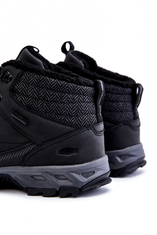 Deveschio riscaldamento Stivali scarponi da trekking Cross Jeans KK1R4022C colore nero Deveschio riscaldamento Stivali scarponi da trekking Cross Jeans KK1R4022C colore nero