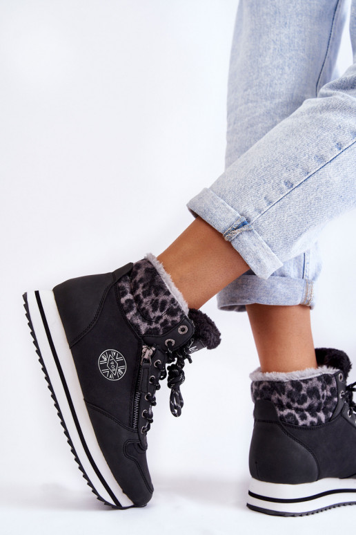 Femminile Stivali riscaldamento Lee Cooper LCJ-22-31-1448 colore nero Femminile Stivali riscaldamento Lee Cooper LCJ-22-31-1448 colore nero