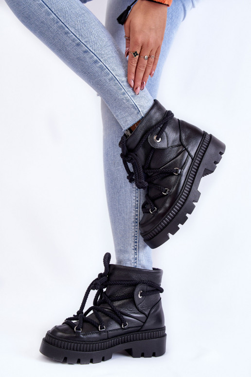 Femminile Alla moda Stivali Stivali da neve colore nero Kallen Femminile Alla moda Stivali Stivali da neve colore nero Kallen