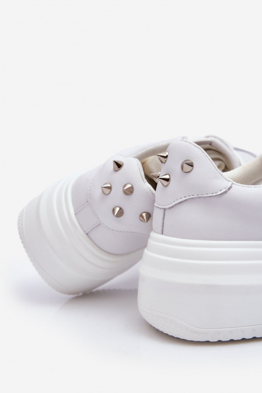 Femminile Elegantello classico scarpe da ginnastica GOE LL2N4060 Colore bianco Femminile Elegantello classico scarpe da ginnastica GOE LL2N4060 Colore bianco