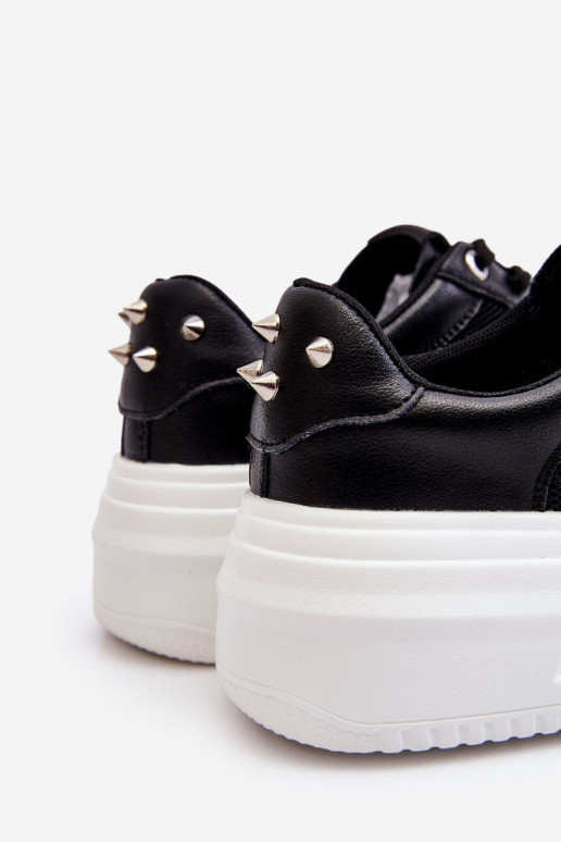 Femminile Elegantello classico scarpe da ginnastica GOE LL2N4061 colore nero Femminile Elegantello classico scarpe da ginnastica GOE LL2N4061 colore nero