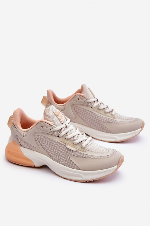 Scarpe da ginnastica comode Memory Foam System Big Star LL274336 beige Scarpe da ginnastica comode Memory Foam System Big Star LL274336 beige