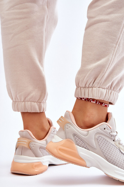 Scarpe da ginnastica comode Memory Foam System Big Star LL274336 beige Scarpe da ginnastica comode Memory Foam System Big Star LL274336 beige