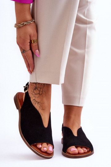 Sandali da donna in camoscio LeAski Shoes 3220/X beige