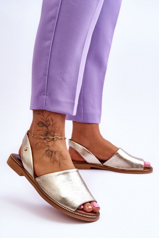 Zazoo 40327 Pelle Sono costretti colore dorato Zazoo 40327 Pelle Sono costretti colore dorato