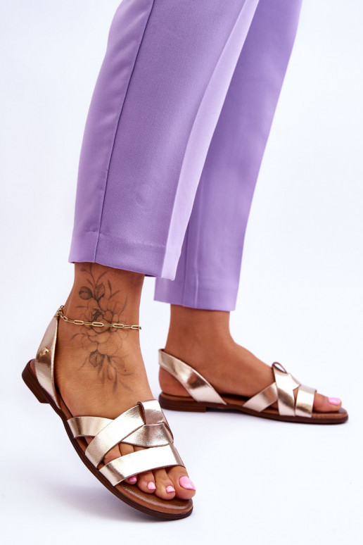 Zazoo 40185 Conveniente Pelle Sono costretti colore dorato Zazoo 40185 Conveniente Pelle Sono costretti colore dorato