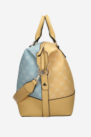 Grande Borsa da viaggio NOBO P1250-CM02 giallo --Blu 2