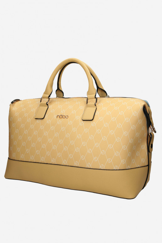 Grande Borsa da viaggio NOBO P1250-CM02 giallo --Blu Grande Borsa da viaggio NOBO P1250-CM02 giallo --Blu